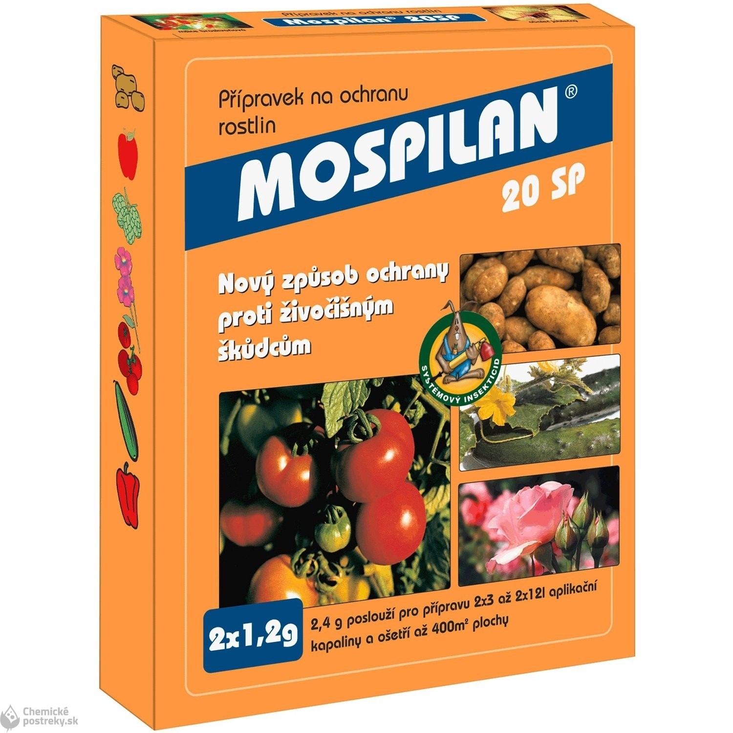 Floraservis  MOSPILAN 20 SP 2 x 1,2 g