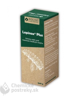 LEPINOX PLUS 3 x 10 g BIOCONT proti húseniciam